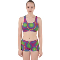 Background Colourful Circles Work It Out Gym Set