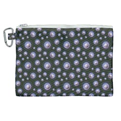 Seamless Pattern Background Circle Canvas Cosmetic Bag (xl) by HermanTelo
