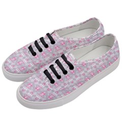 Seamless Pattern Background Women s Classic Low Top Sneakers