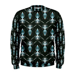 Seamless Pattern Background Black Men s Sweatshirt by HermanTelo