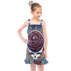Grateful Dead Ahead Of Their Time Kids  Overall Dress by Sapixe
