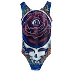 Grateful Dead Ahead Of Their Time Kids  Cut-out Back One Piece Swimsuit