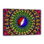 Grateful Dead Canvas 18  x 12  (Stretched)