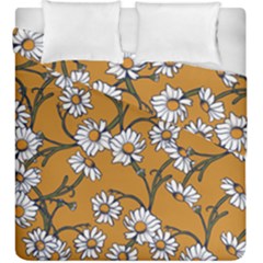 Daisy Duvet Cover Double Side (king Size) by BubbSnugg