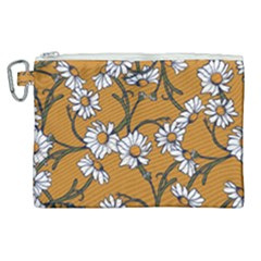 Daisy Canvas Cosmetic Bag (xl) by BubbSnugg