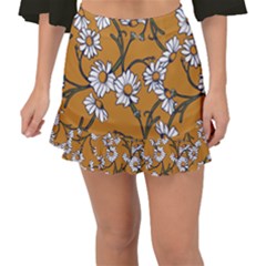 Daisy Fishtail Mini Chiffon Skirt by BubbSnugg