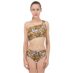 Daisy Spliced Up Two Piece Swimsuit