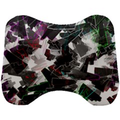 Abstract Science Fiction Head Support Cushion by HermanTelo