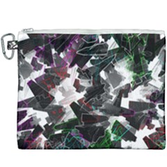 Abstract Science Fiction Canvas Cosmetic Bag (xxxl)