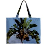Palm Tree Zipper Mini Tote Bag