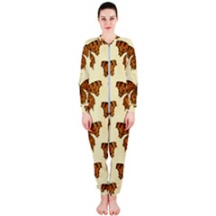 Butterflies Insects Pattern Onepiece Jumpsuit (ladies)  by HermanTelo