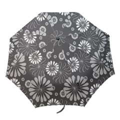 Floral Pattern Folding Umbrellas