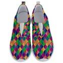 Geometric Triangle No Lace Lightweight Shoes View1
