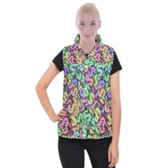 Money Currency Rainbow Women s Button Up Vest by HermanTelo