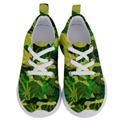 Marijuana Camouflage Cannabis Drug Running Shoes by HermanTelo