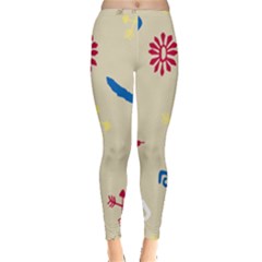 Pattern Culture Tribe American Inside Out Leggings