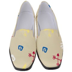 Pattern Culture Tribe American Women s Classic Loafer Heels