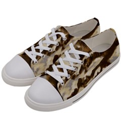 Mountains Ocean Clouds Women s Low Top Canvas Sneakers