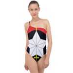 Capital Military Zone Unit of Army of Republic of Vietnam Insignia Classic One Shoulder Swimsuit