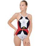 Capital Military Zone Unit of Army of Republic of Vietnam Insignia High Neck One Piece Swimsuit