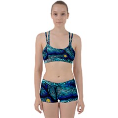 Sea Coral Stained Glass Perfect Fit Gym Set