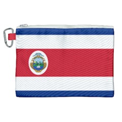 National Flag Of Costa Rica Canvas Cosmetic Bag (xl) by abbeyz71