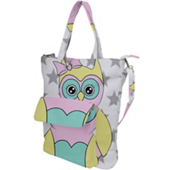 Sowa Child Owls Animals Shoulder Tote Bag