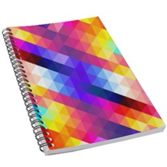 Abstract Background Colorful Pattern 5 5  X 8 5  Notebook by Sapixe