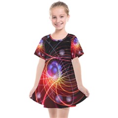 Physics Quantum Physics Particles Kids  Smock Dress by Sapixe