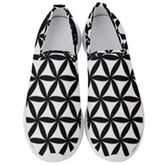 Pattern Floral Repeating Men s Slip On Sneakers by Sapixe