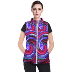 Swirl Vortex Motion Women s Puffer Vest