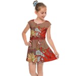 Autumn Pass Kids  Cap Sleeve Dress