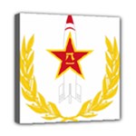 Badge of People s Liberation Army Rocket Force Mini Canvas 8  x 8  (Stretched)