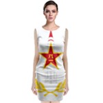 Badge of People s Liberation Army Rocket Force Classic Sleeveless Midi Dress