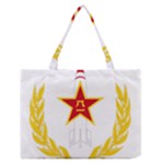 Badge of People s Liberation Army Rocket Force Zipper Medium Tote Bag