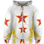 Badge of People s Liberation Army Rocket Force Kids  Zipper Hoodie Without Drawstring