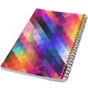 Abstract Background Colorful Pattern 5.5  x 8.5  Notebook View2