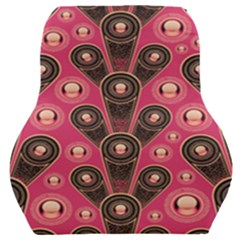 Background Abstract Pattern Car Seat Back Cushion  by Bajindul