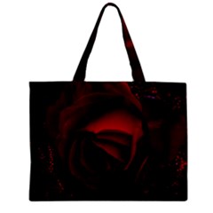 Rose Art Beautiful Beauty Bloom Zipper Mini Tote Bag by Pakrebo