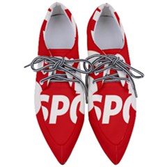 Logo Of Social Democratic Party Of Austria Pointed Oxford Shoes by abbeyz71