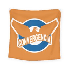 Convergencia Logo, 2002-2011 Square Tapestry (small) by abbeyz71