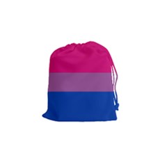Bisexual Pride Flag Bi Lgbtq Flag Drawstring Pouch (small) by lgbtnation
