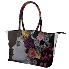 Asian Beauty Canvas Shoulder Bag by CKArtCreations