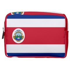 National Flag Of Costa Rica Make Up Pouch (medium) by abbeyz71