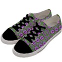 Fantasy Flowers Dancing In The Green Spring Men s Low Top Canvas Sneakers View2