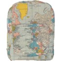 World Map Vintage Full Print Backpack View1