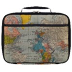 World Map Vintage Full Print Lunch Bag