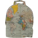 World Map Vintage Mini Full Print Backpack View1