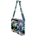 Snowball Branch Collage (I) Cross Body Office Bag