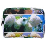 Snowball Branch Collage (I) Make Up Pouch (Medium)